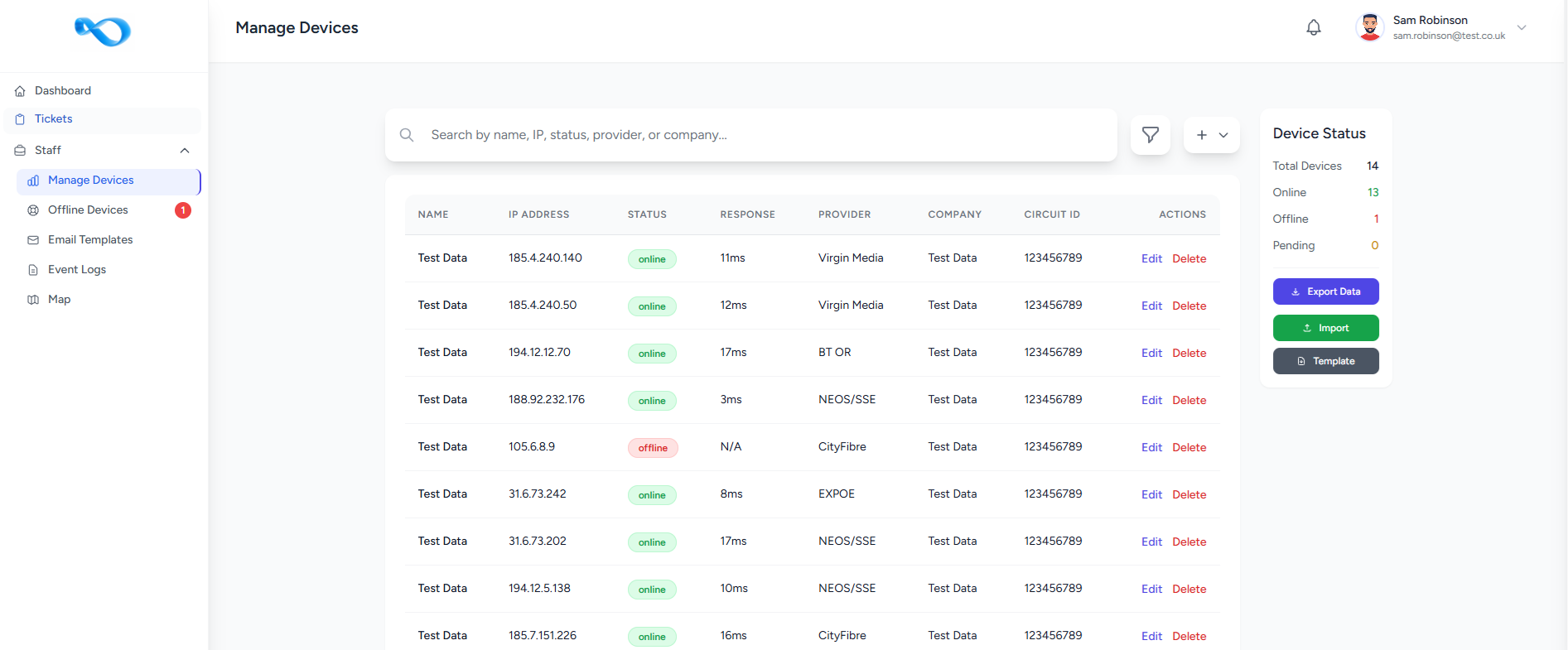 HostTracker IP Scanner
